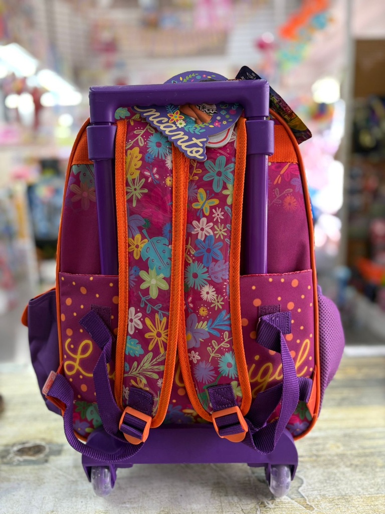 MOCHILA ENCANTO 16" CON CARRO