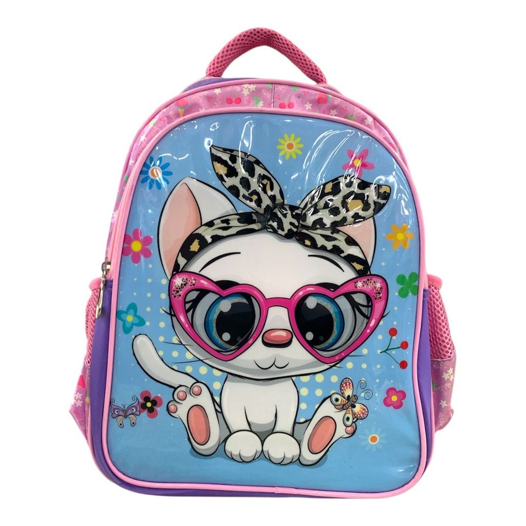MOCHILA 16' GATITO KUKI