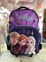 MOCHILA 18" C/CARRO FROZEN