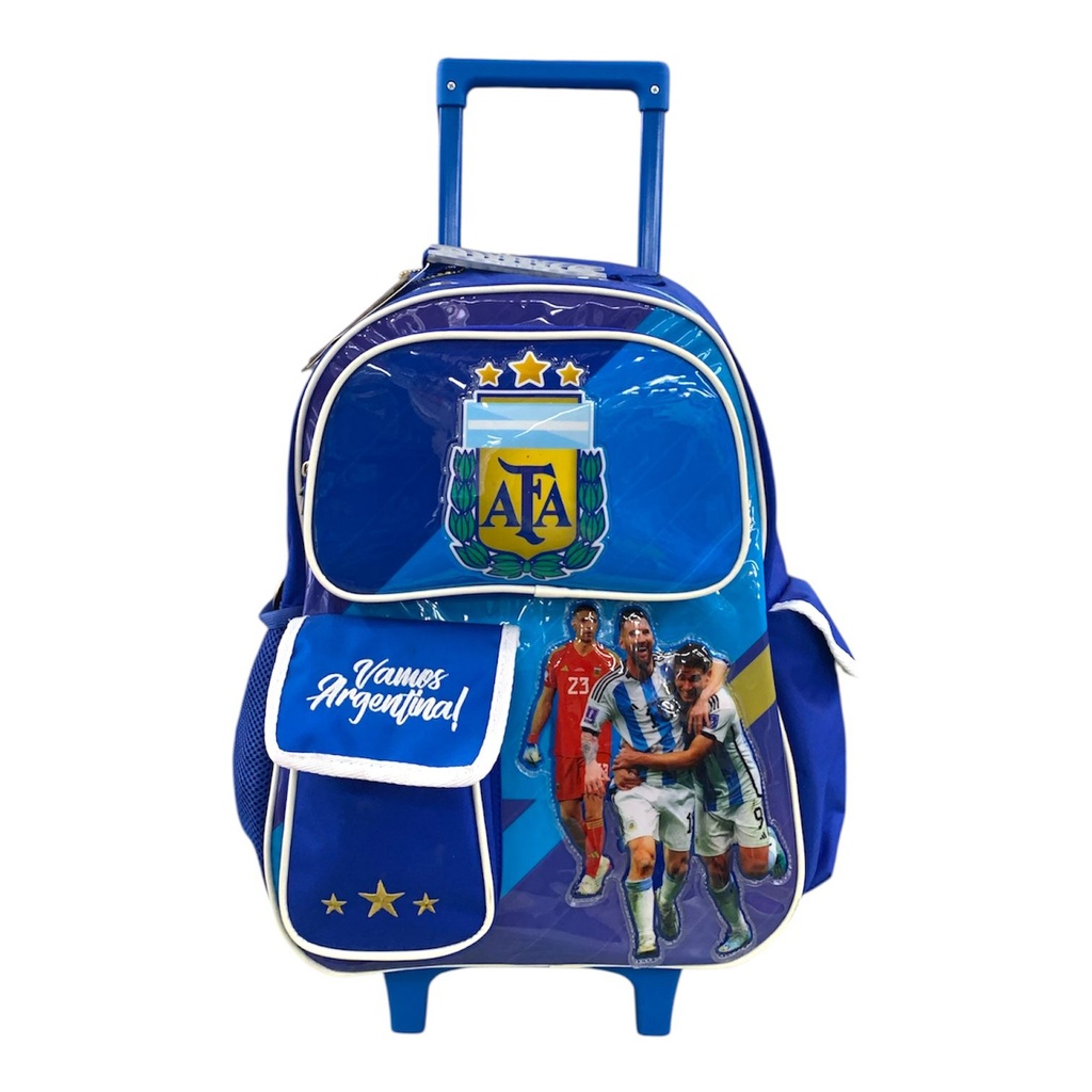 MOCHILA AFA 18" CON CARRO