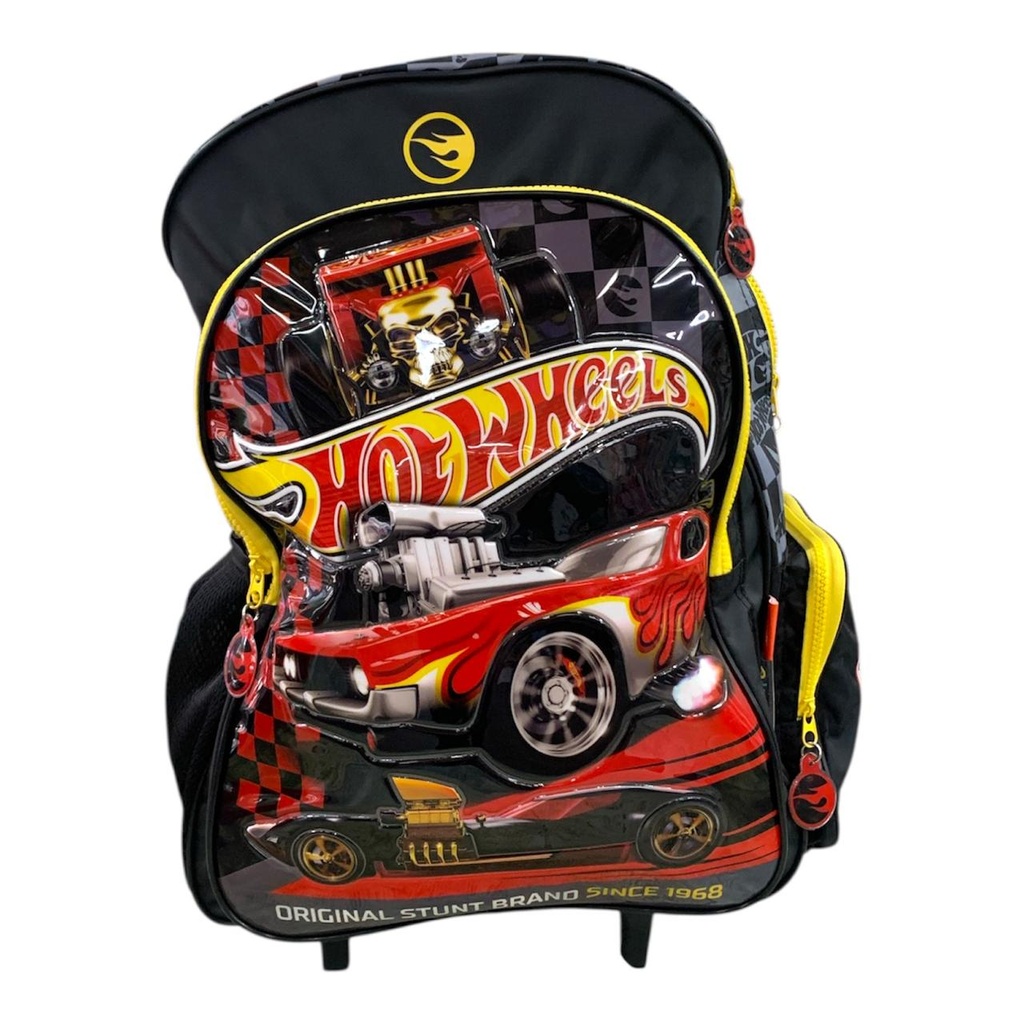 MOCHILA HOT WHEELS MOCHILA 18" CARRO