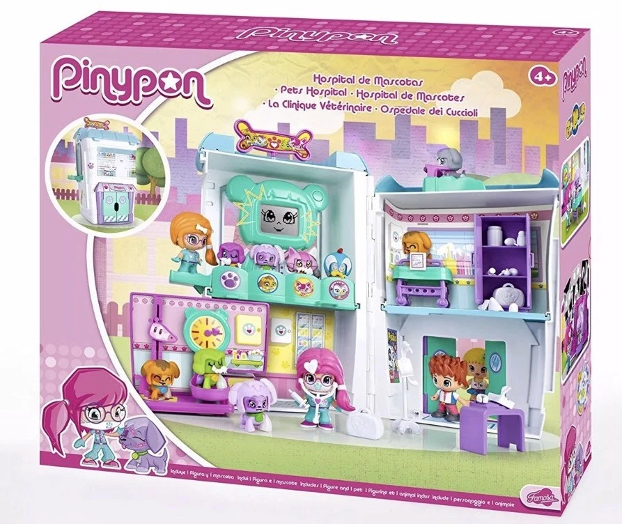 PINYPON HOSPITAL DE MASCOTAS CON UNA FIG