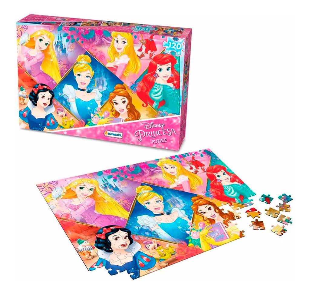 PRINCESAS PUZZLE 120 PZAS