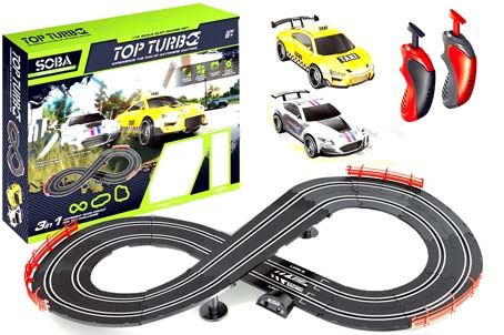 1:43 Pista Police vs Taxi - USB-LUCES 2,80mt