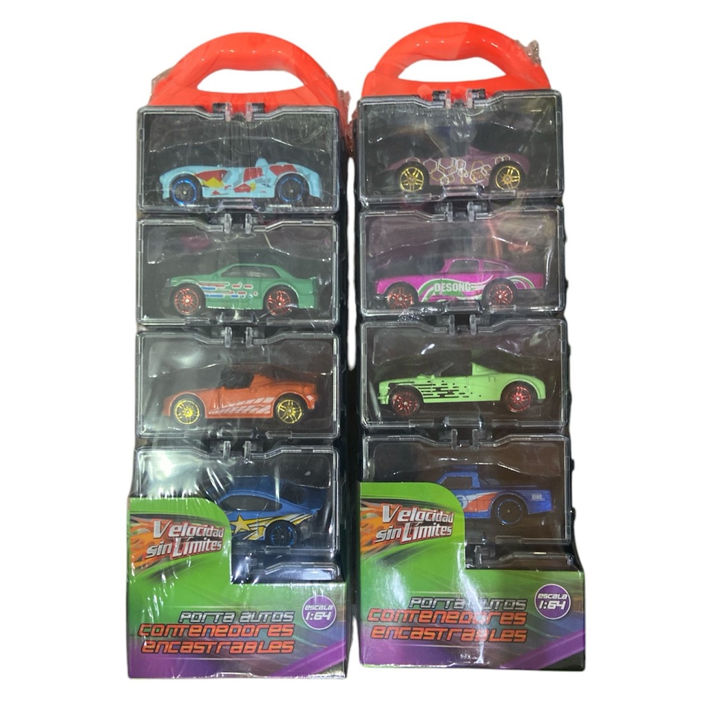 ESTUCHE CON 5 AUTOS