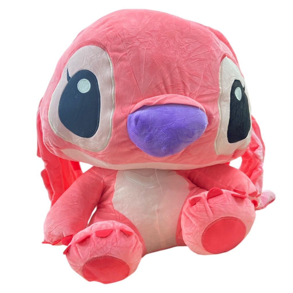 PELUCHE STICH IMITACIÓN ROSA 45CM