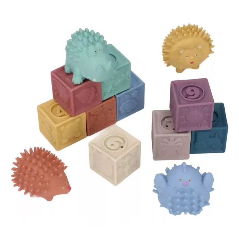 ANIMALES ERIZADOS+CUBOS