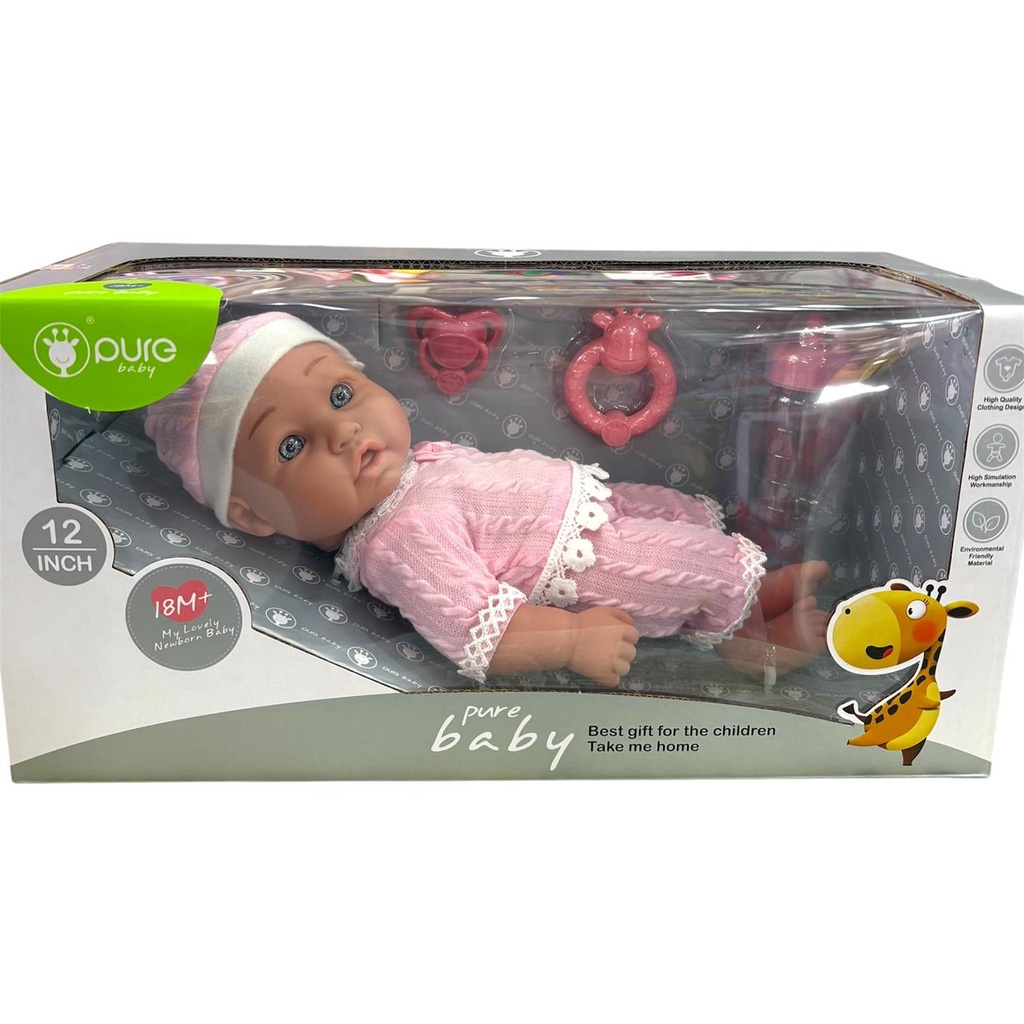 PURE BABY 30 CM +ACCE