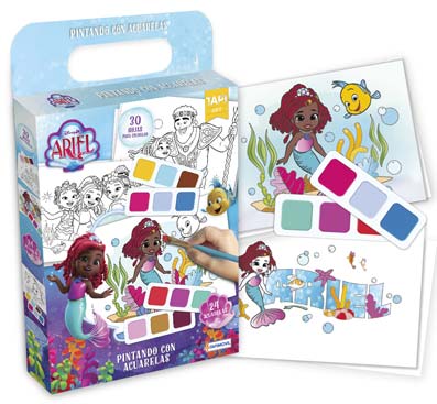 PINTANDO CON ACUARELAS ARIEL 