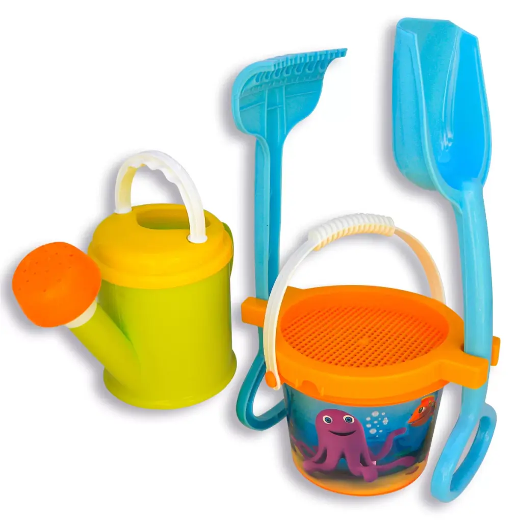 BALDE CHICO C/TAPA PALA RAST Y REG