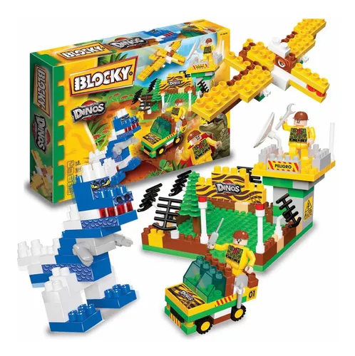 BLOCKY DINOSAURIOS - 150 PZ