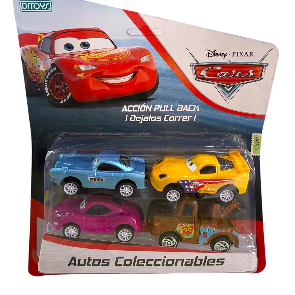 CARS PULL BACK X 4