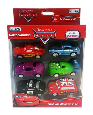 CARS PULL BACK X6