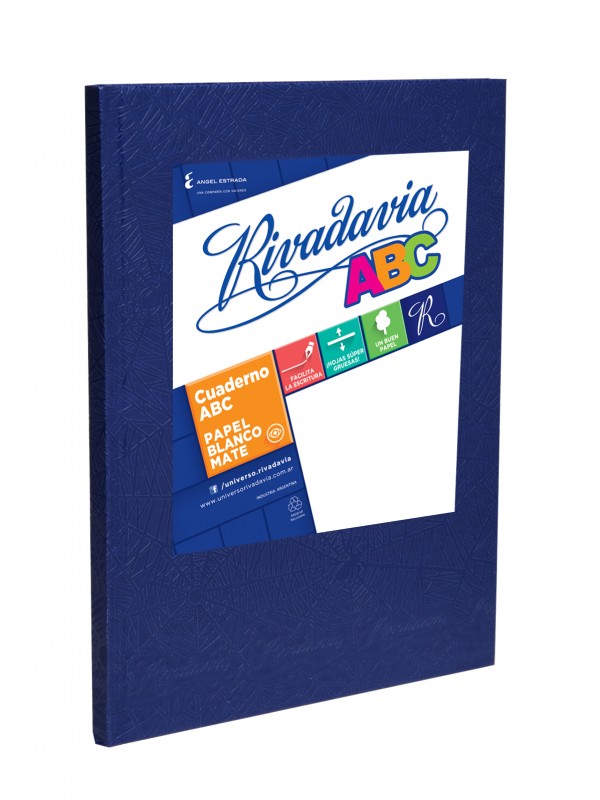 CUADERNO ABC RIVADAVIA AZUL X50C
