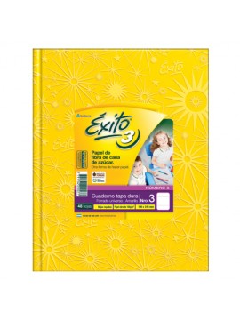 CUADERNO EXITO 19X25 X48R N°3