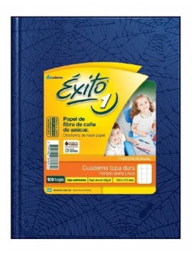 CUADERNO EXITO AZUL X100C N°1