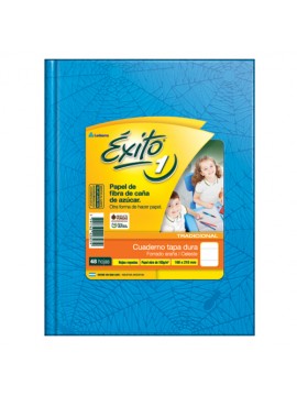 CUADERNO EXITO CELESTE X48R n°1