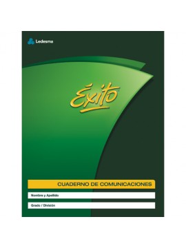 CUADERNO EXITO COMUNICACIONES