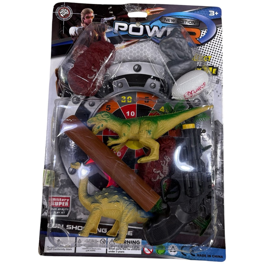 DINO C/ACCESORIOS EN BLISTER