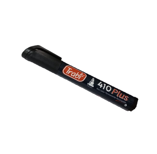 [485157] MARCADOR NEGRO TRABÍ 410 PLUS