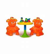 [7797161030610] MESA Y SILLAS OSITOS ROJO