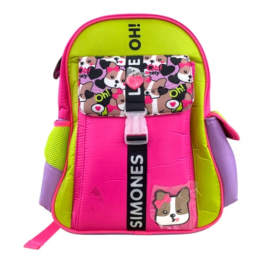 [406392] MOCHILA 16' ESPALDA SIMONES DETALLE CINTO