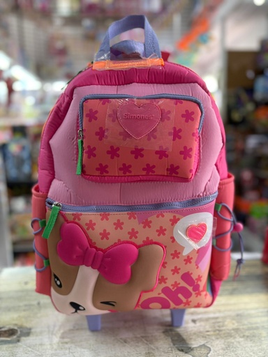 [202SI918] MOCHILA SIMONES 18" CON CARRO
