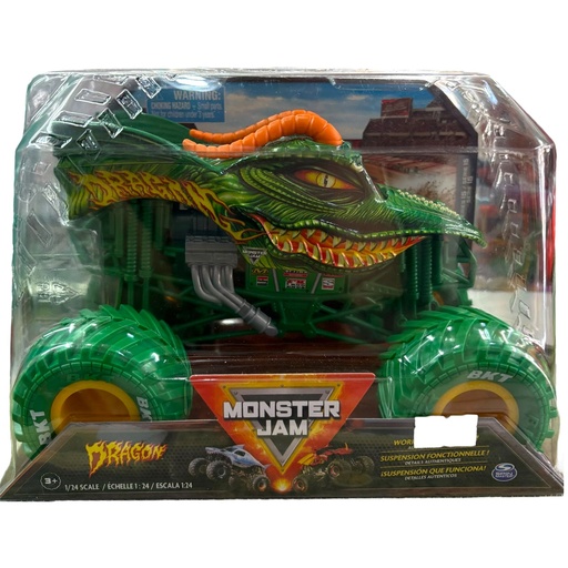 [18558700] MONSTER JAM - DIE CAST 1.24