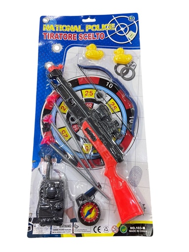 [19204] NATIONAL POLICE TIRADOR BLISTER