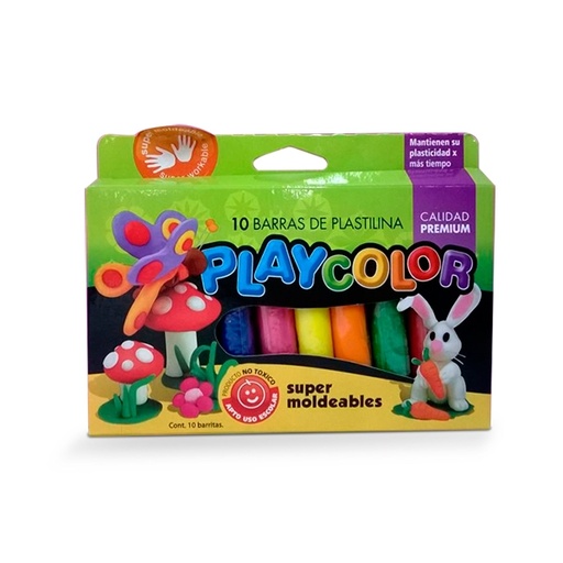 [400002] PLASTILINA EN BARRA X10