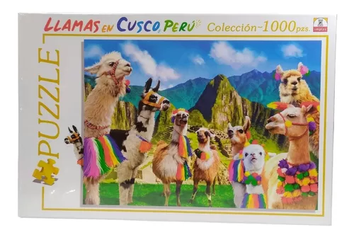 [601] PUZZLE LLAMAS EN PERU 1000PZAS