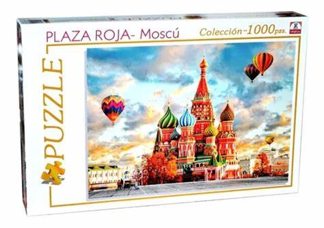 [303] PUZZLE PLAZA ROJA MOSCU 1000 PZAS
