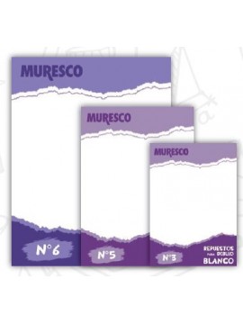 [358001] REPUESTO DE HOJA BLANCA N3 MURESCO X8