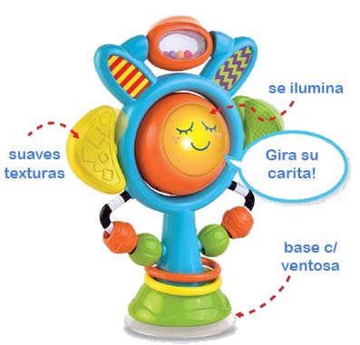 [0064283T] SUN GLOW HIGH CHAIR TOY
