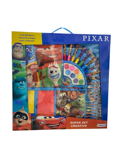 [7794008011016] SUPER SET CREATIVO DISNEY PIXAR