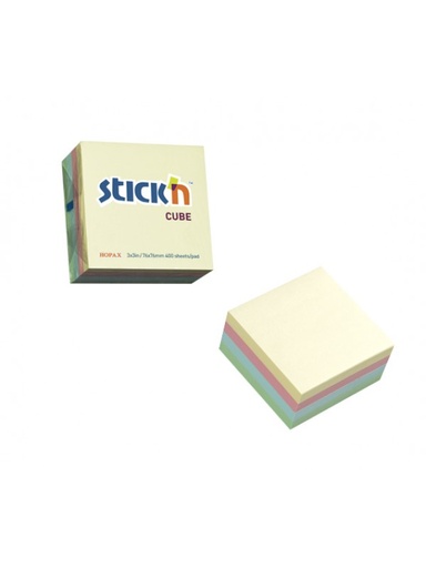 [355593] TACO ADHESIVO X400 HOJAS DE COLORES