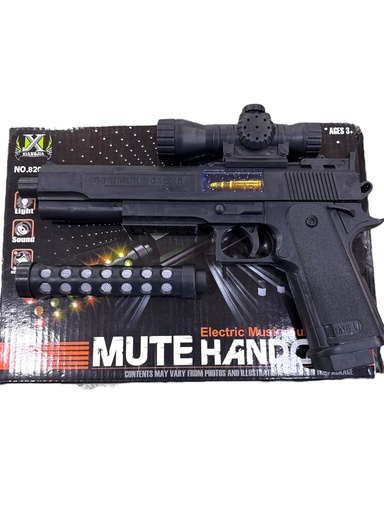 PISTOLA CON LUZ HANDGUN 8947