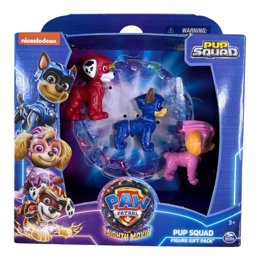 PAW PATROL THE MOVIE FIGURAX3 