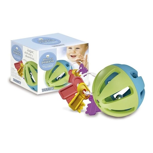 [671] DIDACTICO ESFERA C/CASCABEL Y MORDILLO