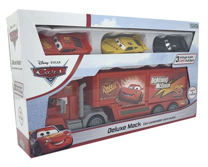 [91802451] CARS DELUXE MACK + 3 VEHICULOS