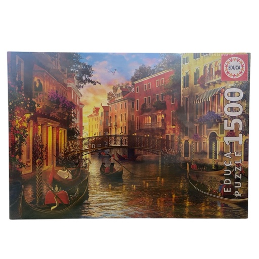 [85717124] EDUCA PUZZLE 1500 PZAS ATARDECER VENECIA