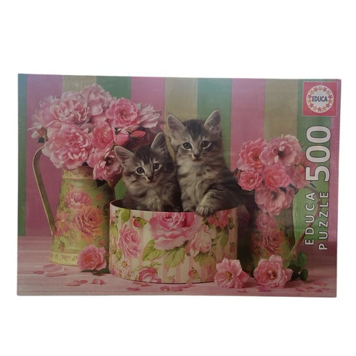 [85717960] PUZZLE 500 PZAS GATITOS 
