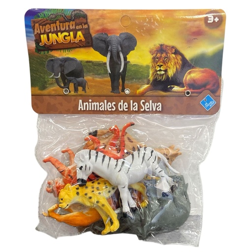 [85707896] ANIMALES DE SELVA X6