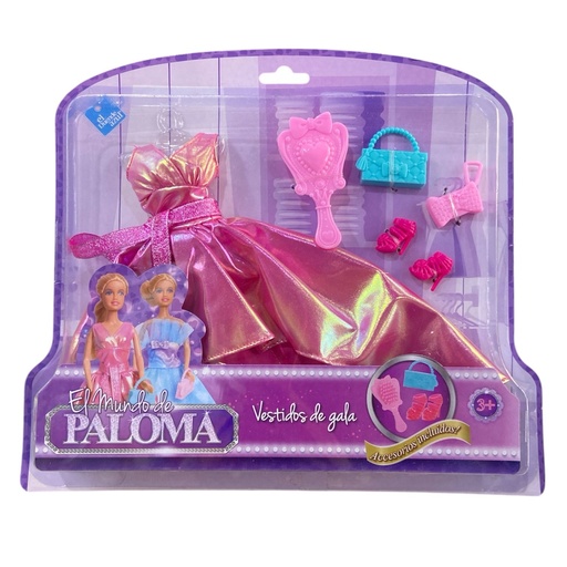 [85707887] ROPA PARA MUÑECA- VESTIDOS DE GALA 