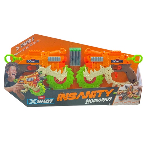 [22126731] X-SHOT INSANITY HORRORFIRE REAPER X2