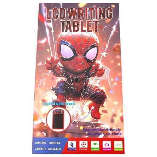 PIZARRA TABLET CHICA SPIDERMAN