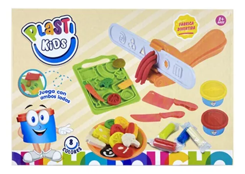 MASA PLASTI KIDS VEGETALES
