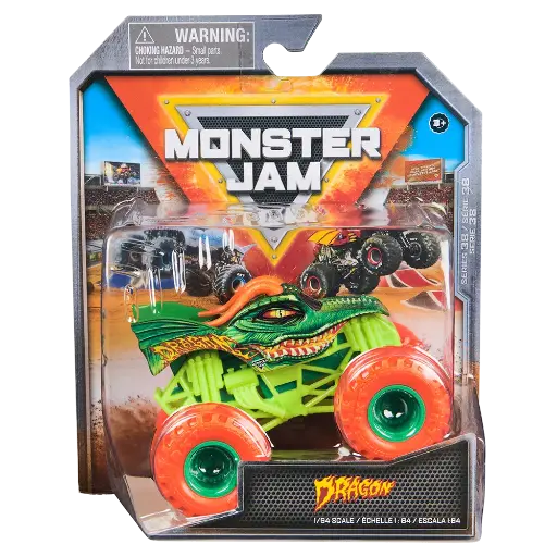 MONSTER JAM 1:64 DRAGON