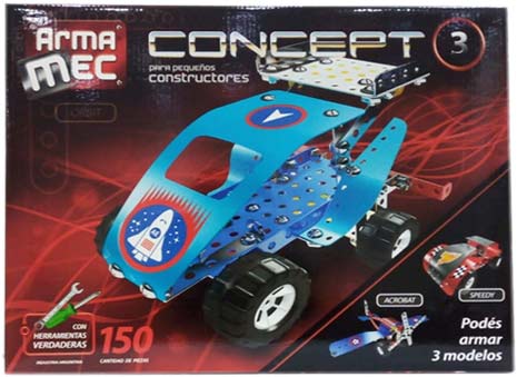 ARMA MEC "VEHICULO ESPACIAL" 150 PZAS