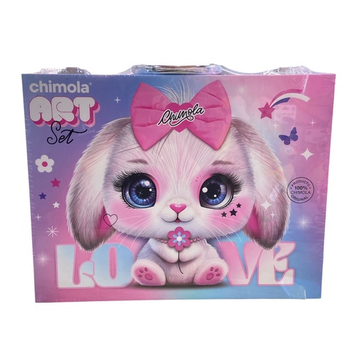 [7798218141594] VALIJA SET DE ARTE CONEJITO